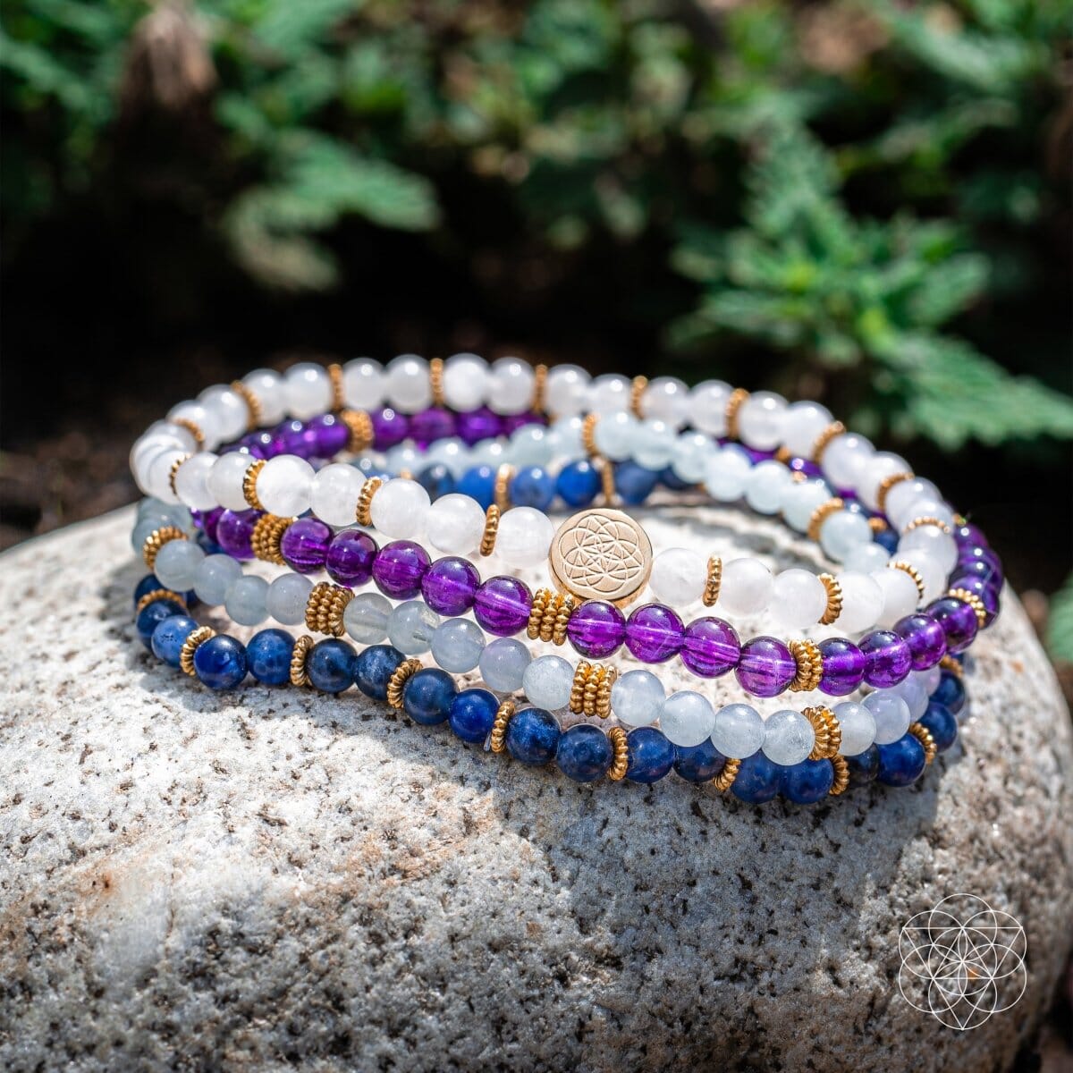 Spiritual Healing Bracelet Set – Balance & Renewal (Pack of 4) - Spirit Nest