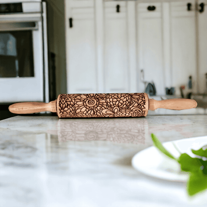 Rolling Pins - Box Style | Engraved Wooden Baking Roller