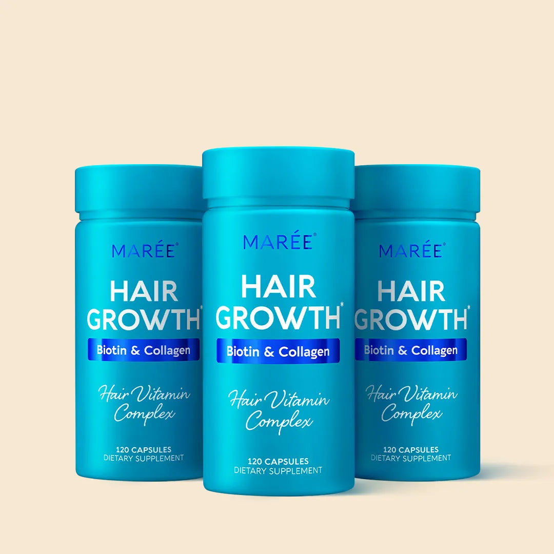 Biotin & Collagen Hair Growth Complex - Hair Vitamin Capsules