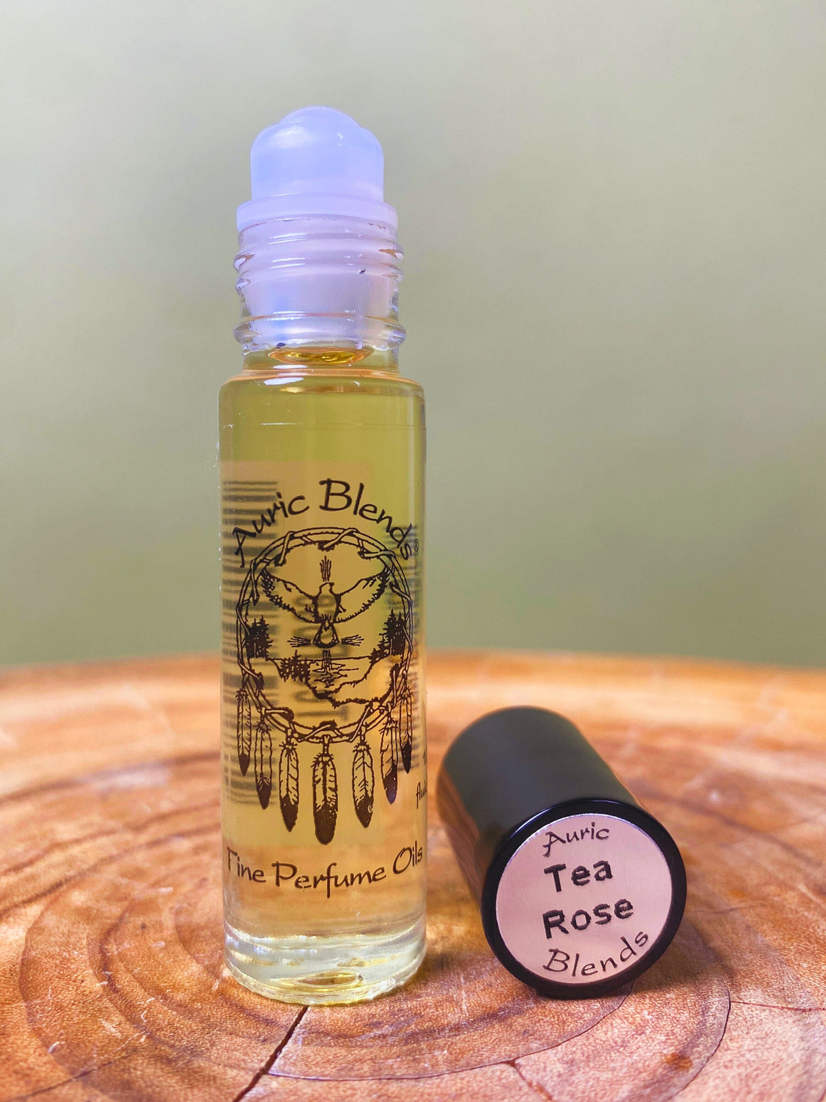 Tea Rose Roll-on Perfume Oil - Rose Petals & Sandalwood