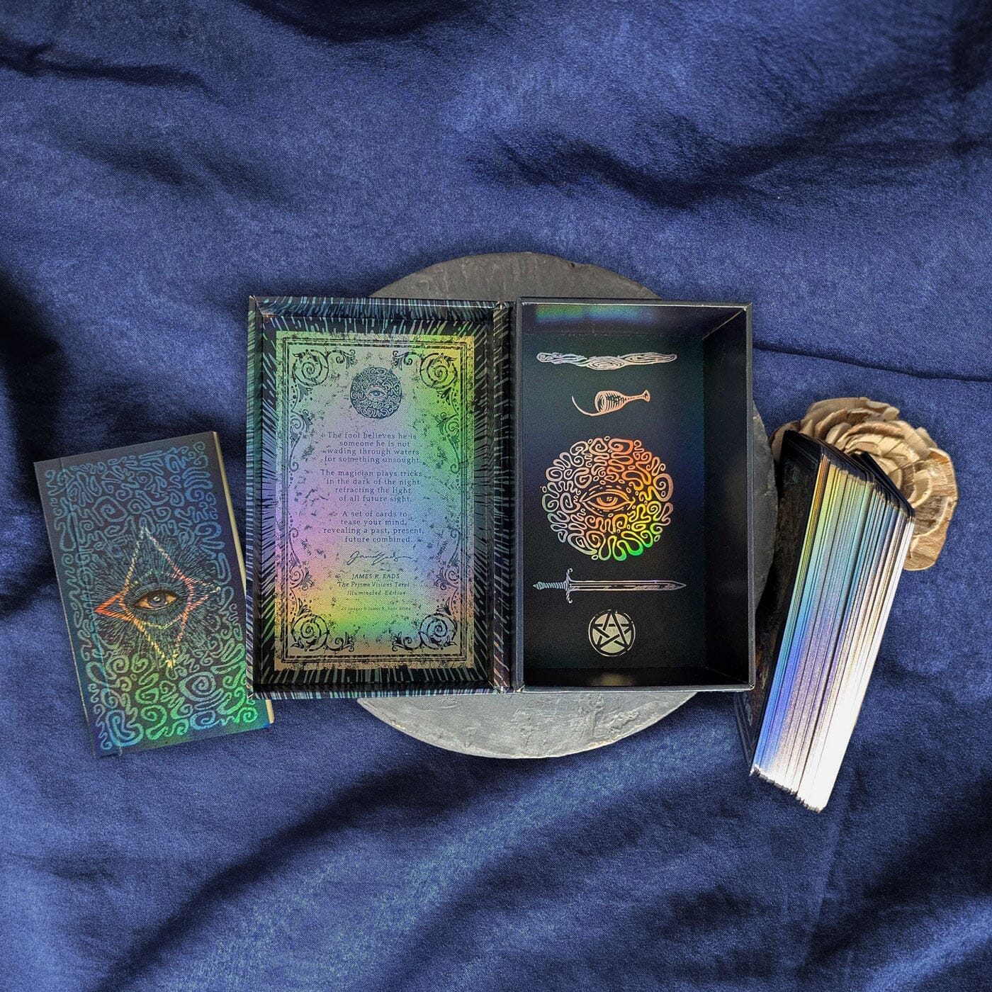 The Illuminated Prisma Visions Tarot – 10th Anniversary Holographic Edition