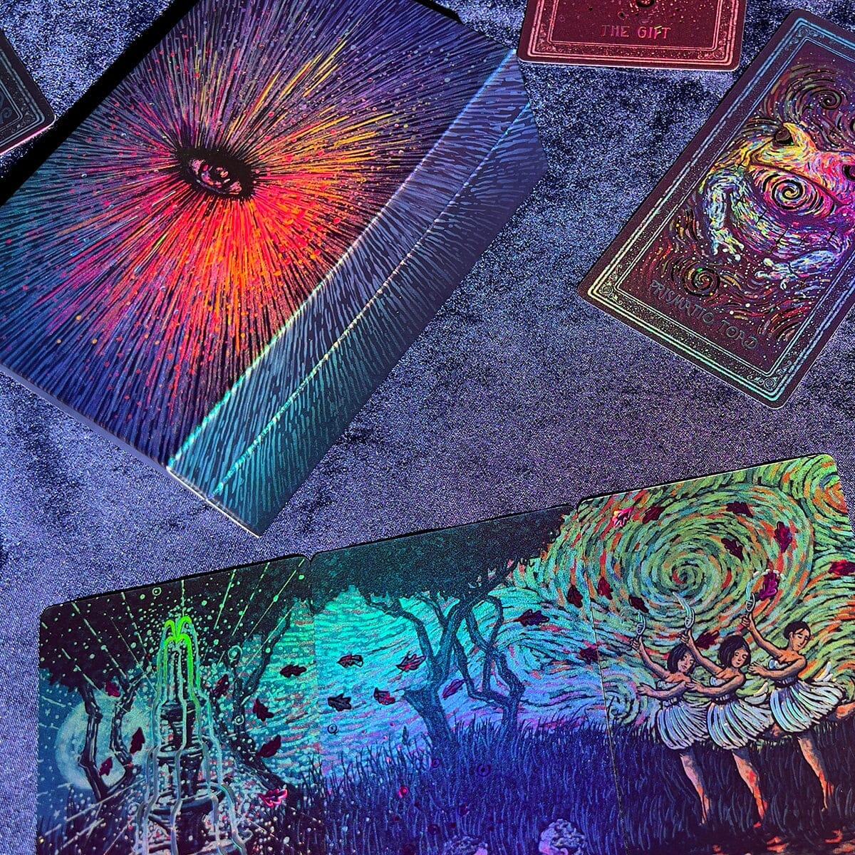 The Illuminated Prisma Visions Tarot – 10th Anniversary Holographic Edition