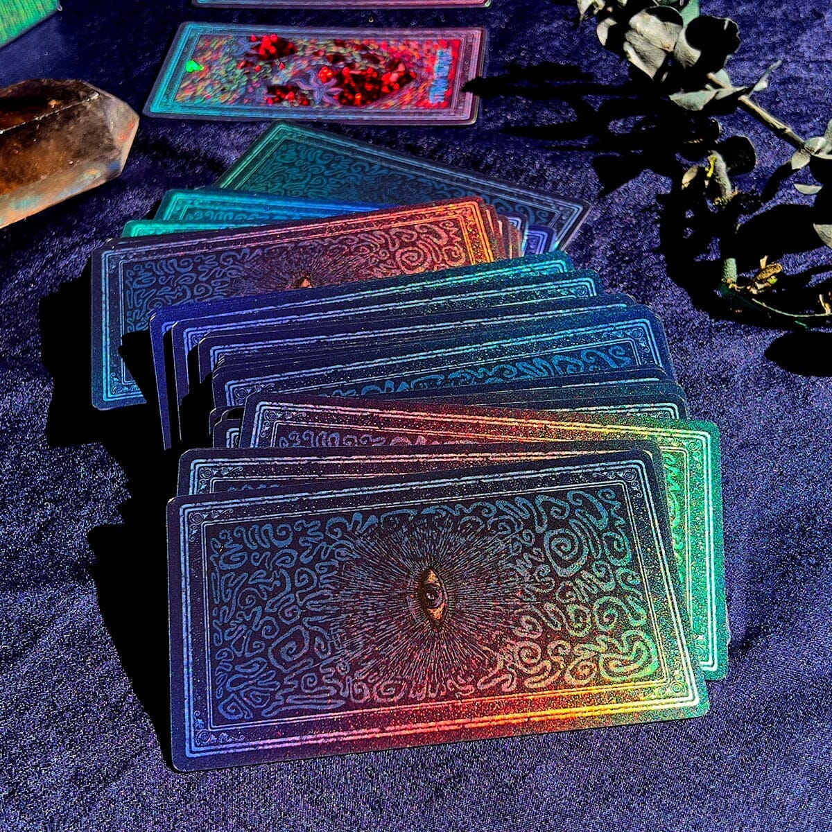 The Illuminated Prisma Visions Tarot – 10th Anniversary Holographic Edition