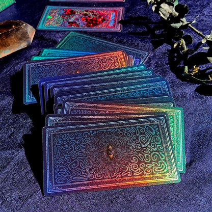 The Illuminated Prisma Visions Tarot – 10th Anniversary Holographic Edition