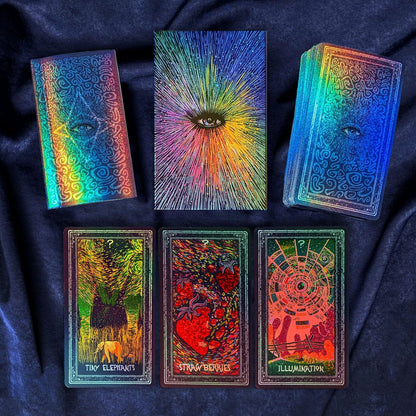 The Illuminated Prisma Visions Tarot – 10th Anniversary Holographic Edition