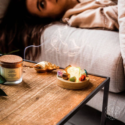 The Natural Energy Lamp – Crystal Light for Calm & Clarity - Spirit Nest