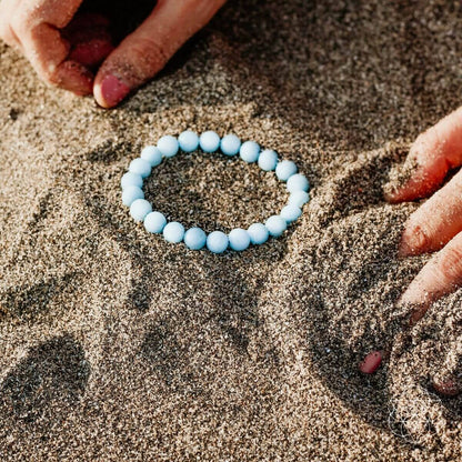 The Soothing Bracelet – Aquamarine Calm & Clarity - Spirit Nest