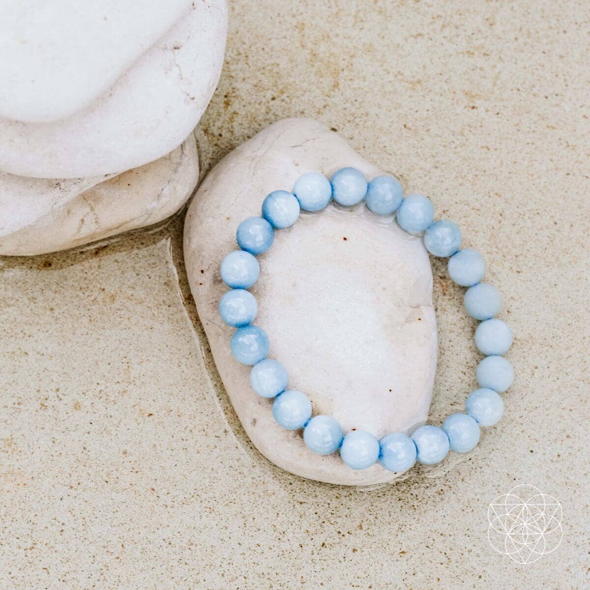 The Soothing Bracelet – Aquamarine Calm & Clarity - Spirit Nest