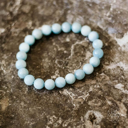 The Soothing Bracelet – Aquamarine Calm & Clarity - Spirit Nest