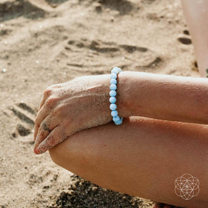 The Soothing Bracelet – Aquamarine Calm & Clarity - Spirit Nest