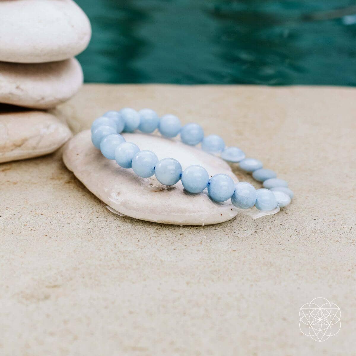 The Soothing Bracelet – Aquamarine Calm & Clarity - Spirit Nest