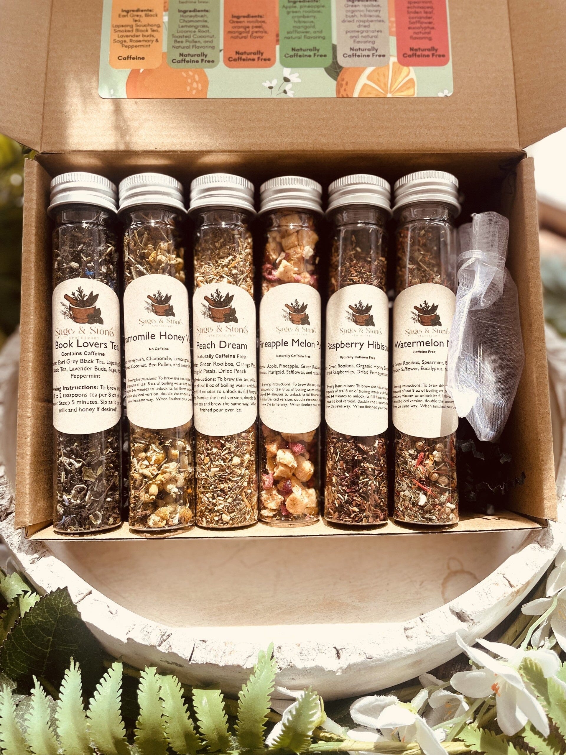 Tea Sampler Sets - Spirit Nest