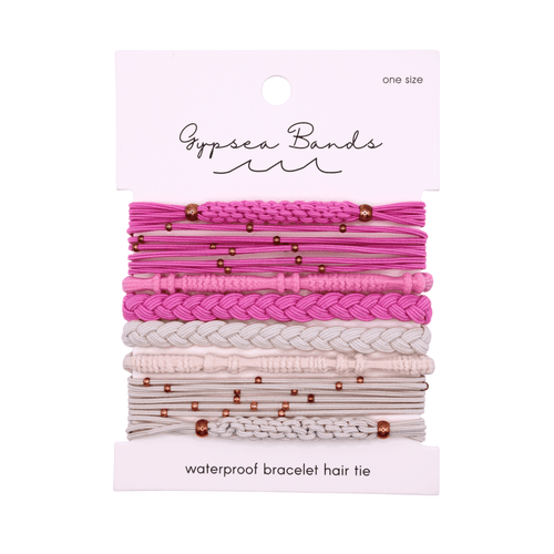 Venice Hair Tie Bracelet Set - Waterproof No-Snag Elastic Stacks - Spirit Nest