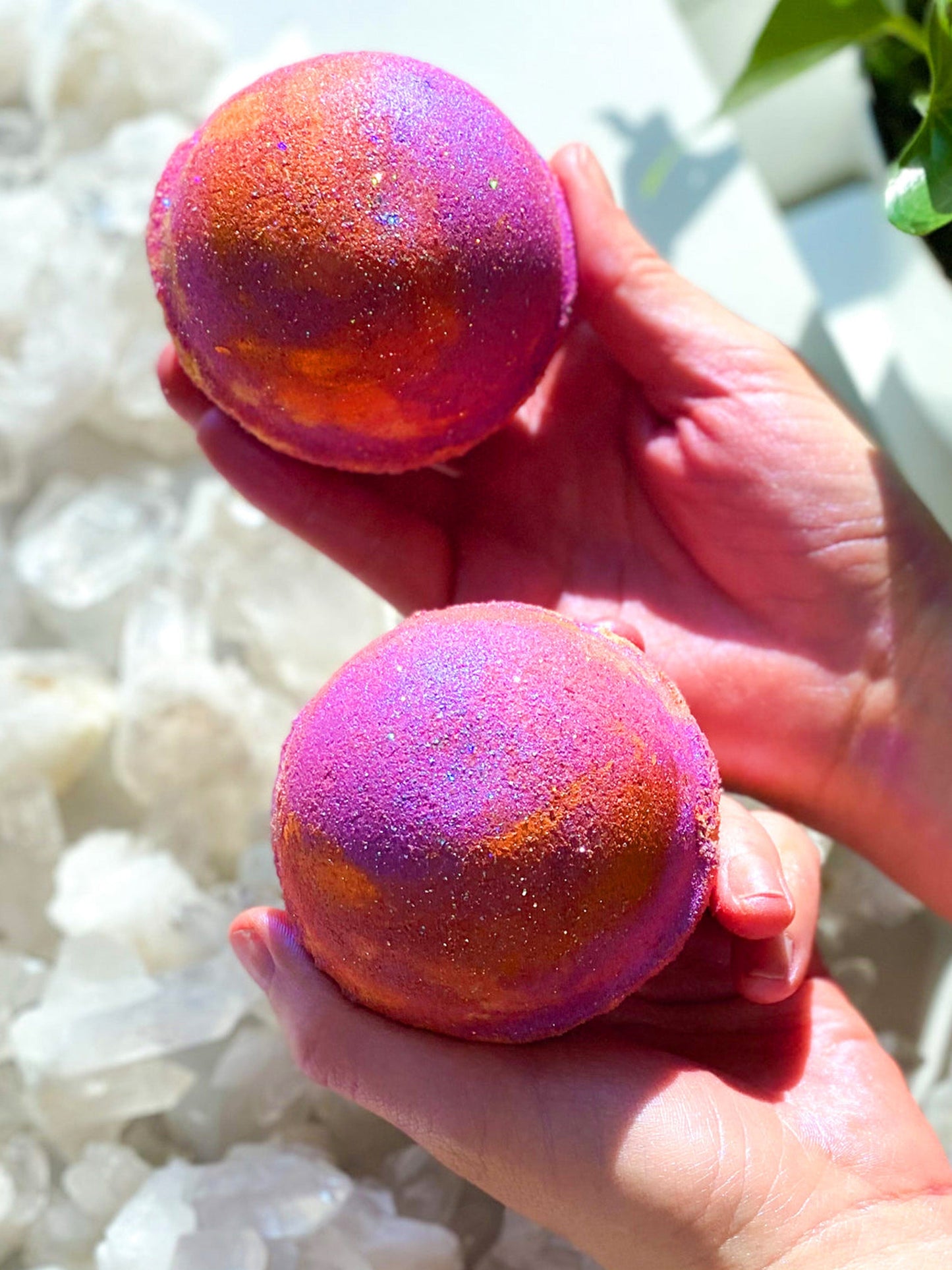 Venus Rebirth Bath Bomb - Rose Quartz Ritual Soak