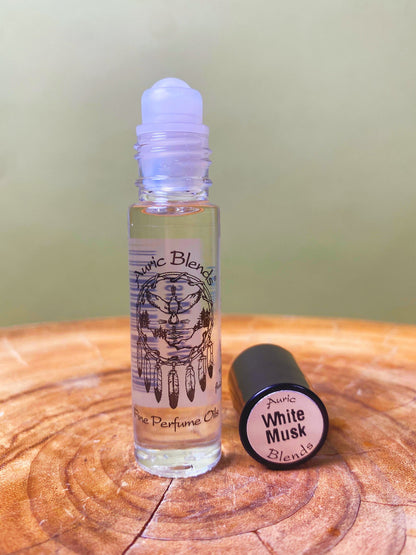 White Musk Roll-on Perfume Oil - Soft Musk & Warm Woods
