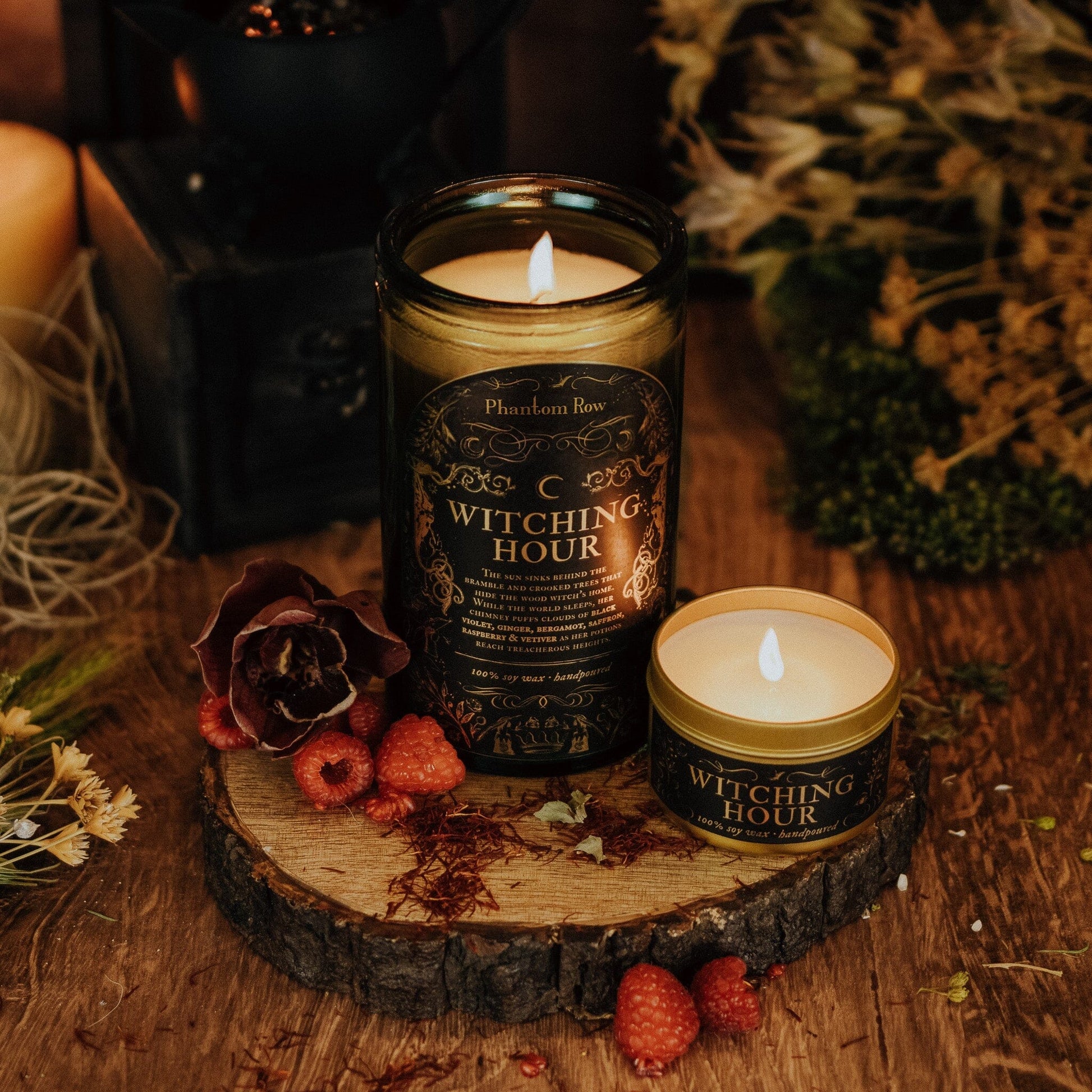 Witching Hour Candle – Warm Spicy Earthy Soy Wax Candle - Spirit Nest