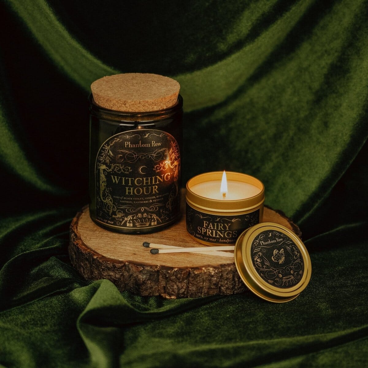 Witching Hour Candle – Warm Spicy Earthy Soy Wax Candle - Spirit Nest