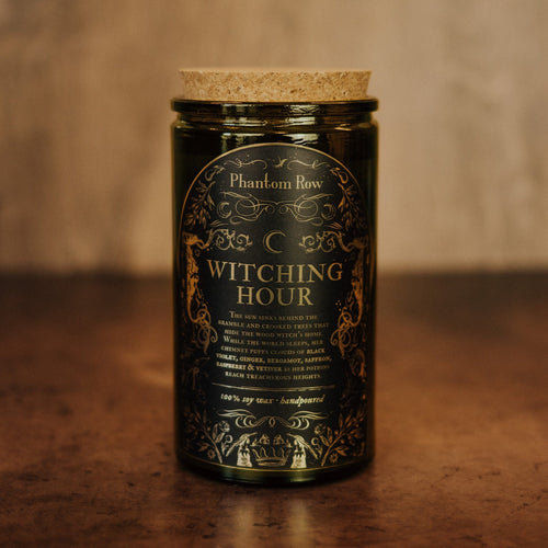 Witching Hour Candle – Warm Spicy Earthy Soy Wax Candle - Spirit Nest