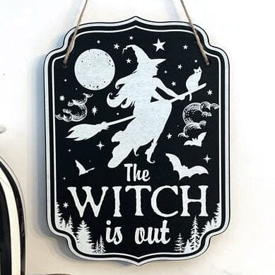 Witchy Décor Wooden Sign