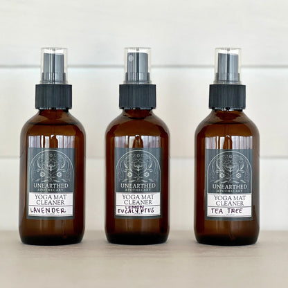 Yoga Mat Cleaning Spray – Natural Essential Oil Cleaner