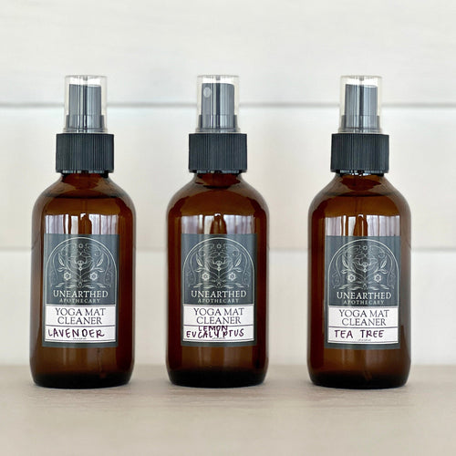 Yoga Mat Cleaning Spray – Natural Essential Oil Cleaner