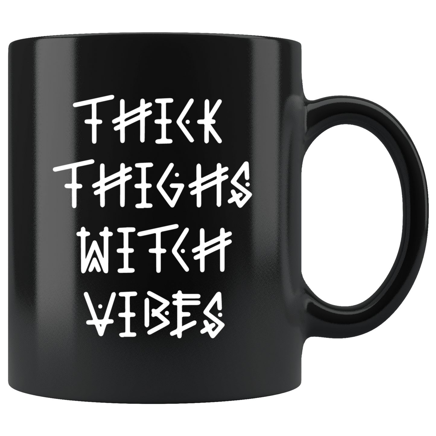 Thick Thighs Witch Vibes Mug