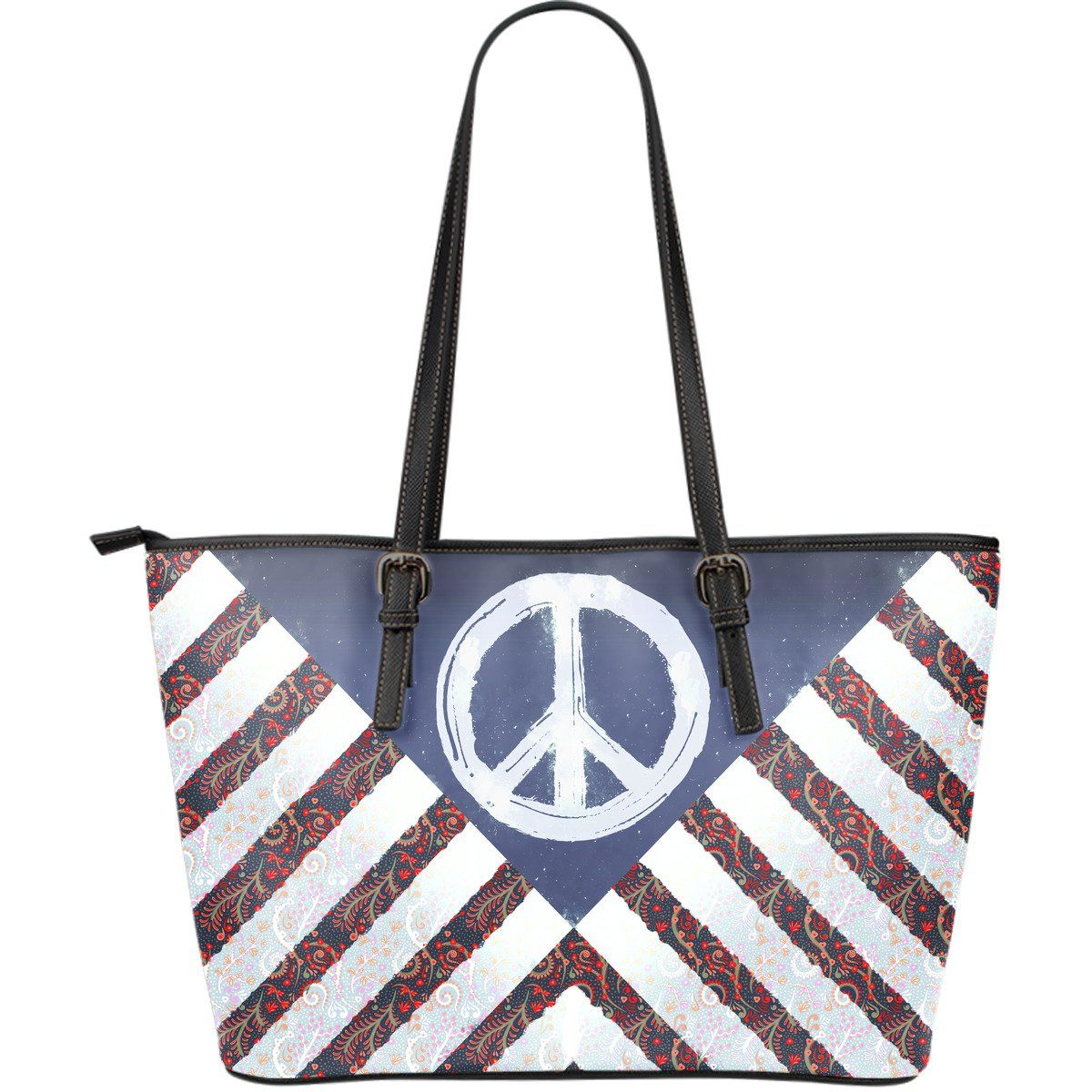 Hippie State - Big artificial leather bag