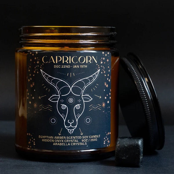Capricorn Zodiac Candle