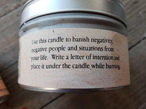 Banishing Intention Candle