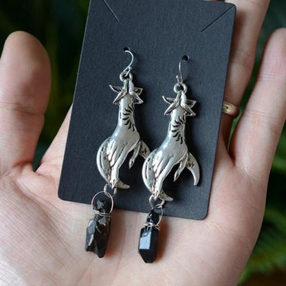 Witch Hand Dangle Earrings