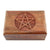 Pentacle wooden box