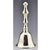 Pentacle Silver Plated Altar Bell