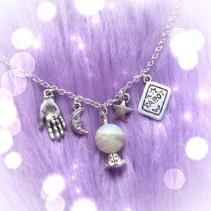 Fortune Teller Charms Necklace