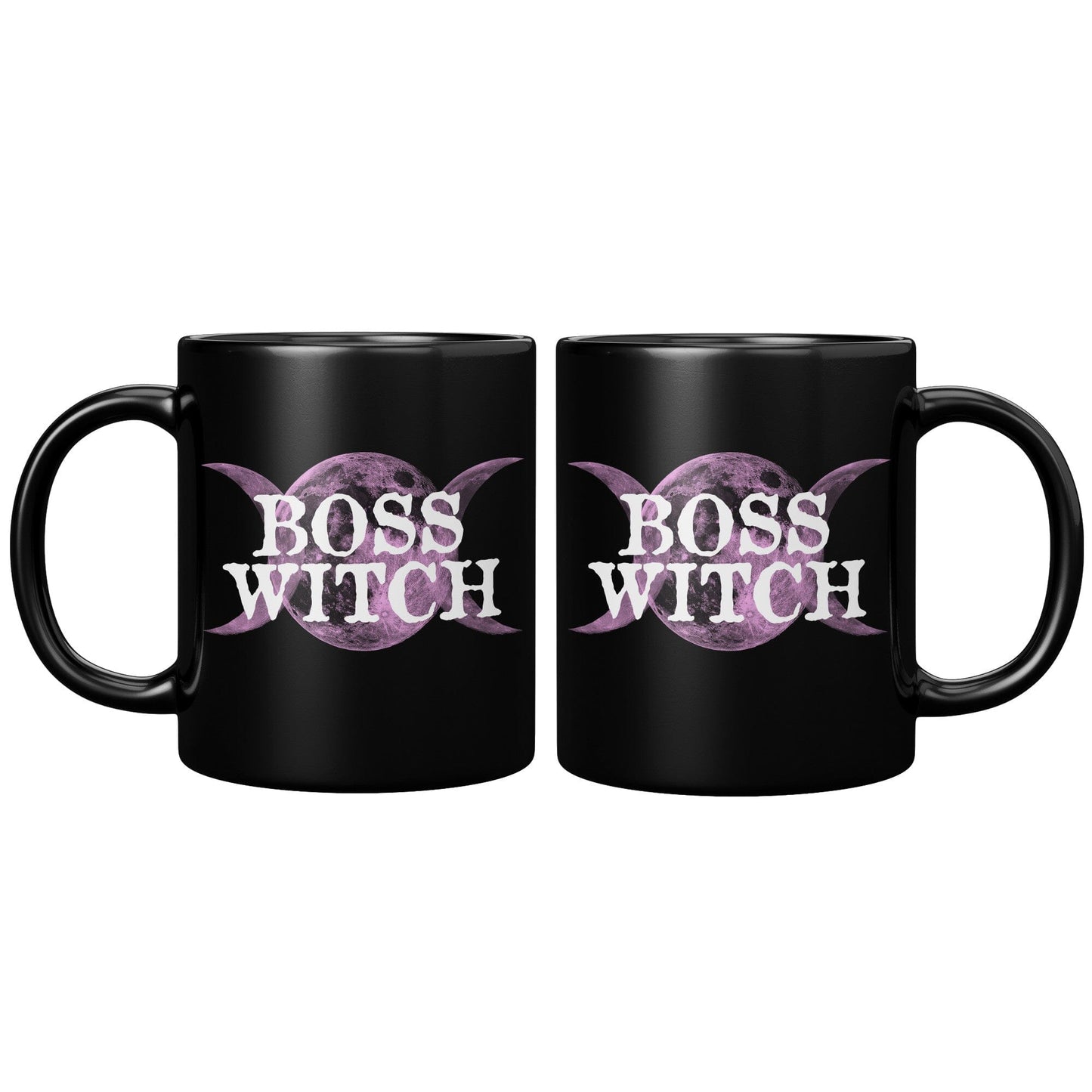 Boss Witch - 11oz Black Mug