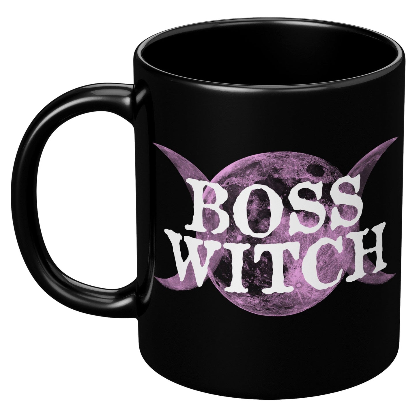 Boss Witch - 11oz Black Mug