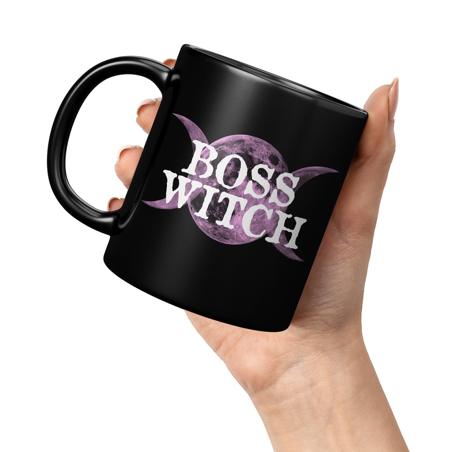 Boss Witch - 11oz Black Mug