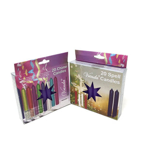 Chime/Spell Mini Candles - Purple
