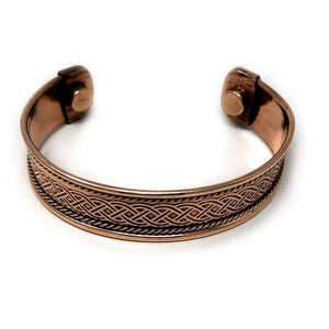 Celtic Knot Magnetic Copper Bracelet