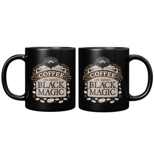 Coffee The Original Black Magic - 11oz Black Mug
