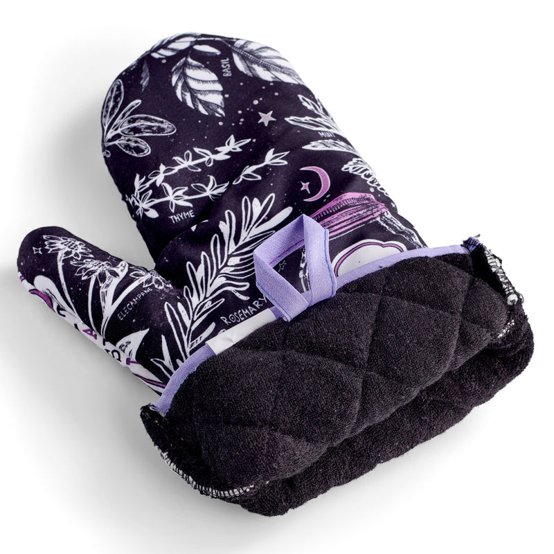 Kitchen Witch Oven Mitt Set - Spirit Nest