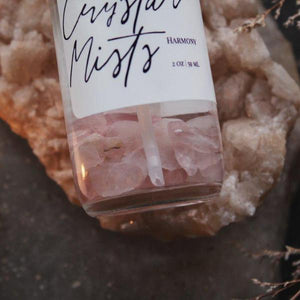 Harmony Crystal Mist - Rose Quartz Infused Aroma Mist