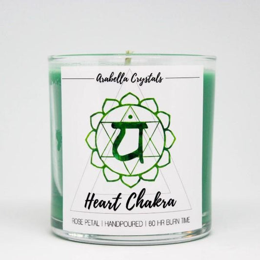 Heart Chakra Candle - 9oz