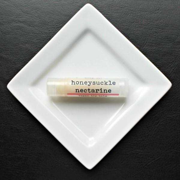 Honeysuckle Nectarine Vegan Lip Balm