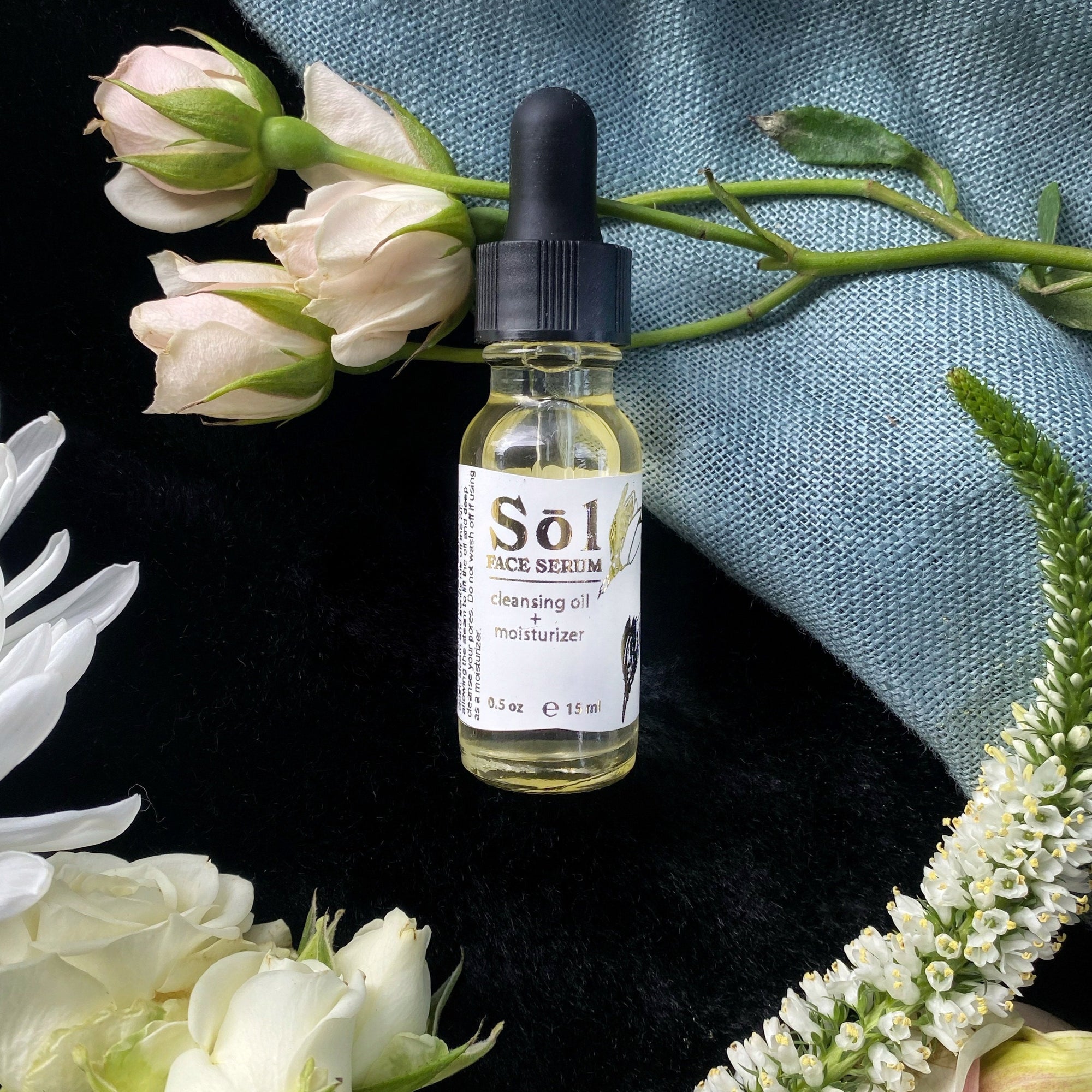 Sōl Face Cleansing Serum and Moisturizer