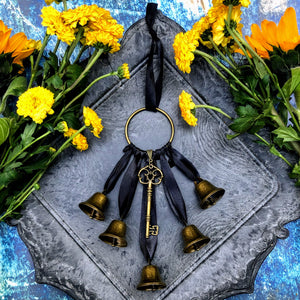 Witches Key Protection Bell