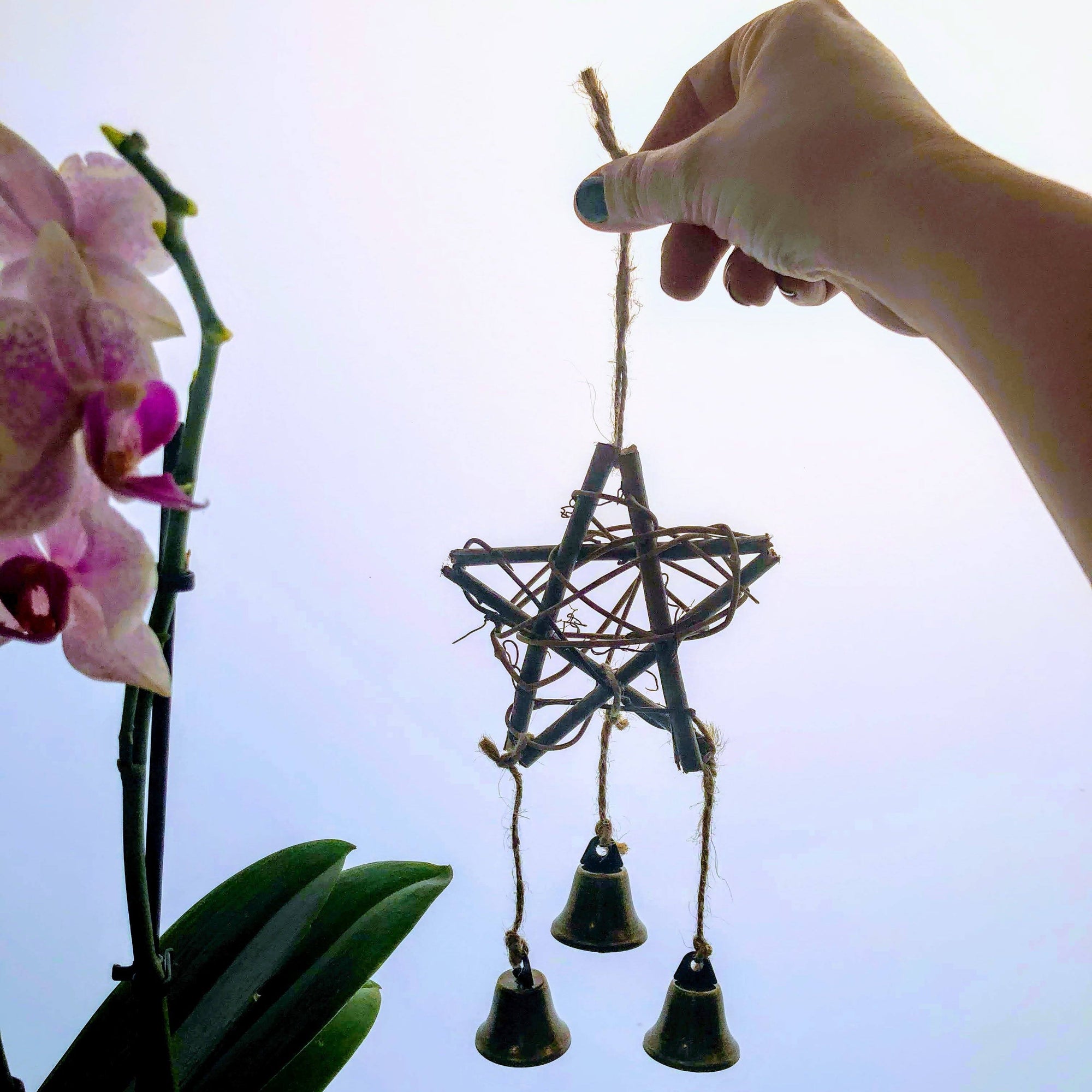 Witch Bells With Key  Protection Bells Door Charm – The Spirit Den