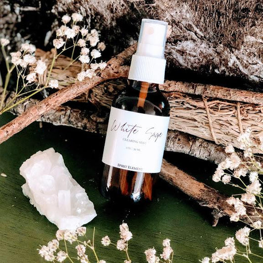 White Sage Clearing Mist - 100% White Sage Infusion