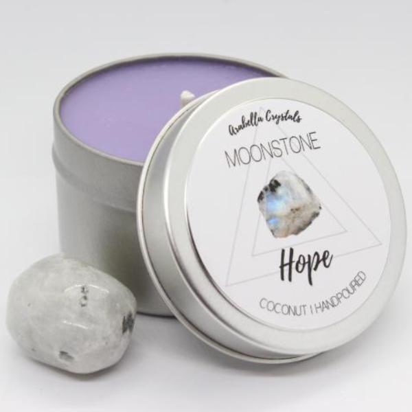 4oz Cotton Soy Wax Candle – Moonstone Candle Company
