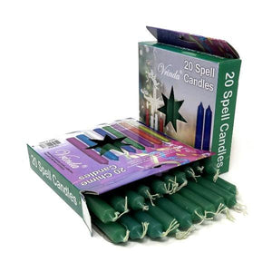 Chime/Spell Mini Candles - Green