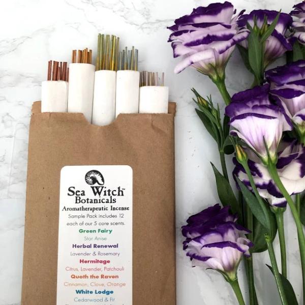 All-Natural Incense: Sea Witch Sample Set - 45 pack